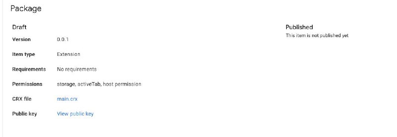 人生的第一个 chrome 插件